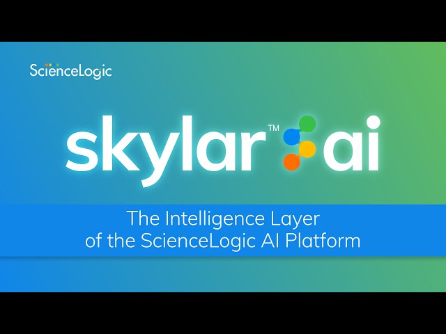 What Is Skylar AI? Turning IT Data into Actionable Intelligence | ScienceLogic