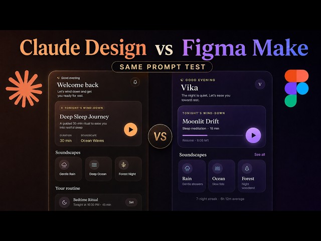 Claude Design vs Figma Make: Same Prompt, Honest Test