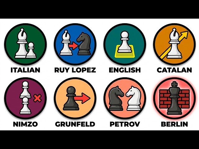 Every Grandmaster Chess Opening Explained