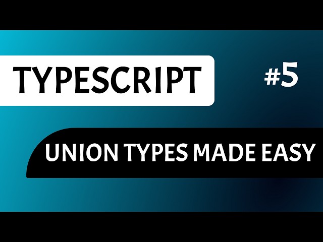 👉 Union Types, Narrowing & Enums in TypeScript (Beginner Guide) | Day 5