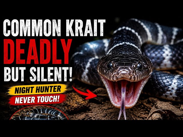 Common Krait | Silent Killer of South Asia