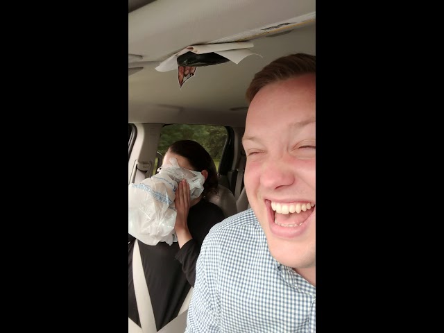 Wife gagging non-stop