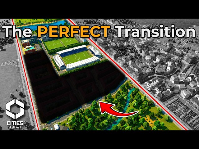 I found the PERFECT way to transition between districts | My First City - Ep. 3