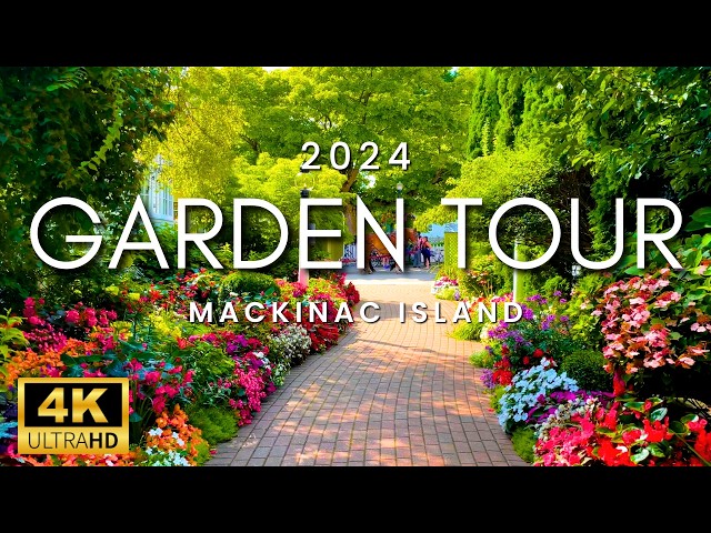You Won't Believe These Gardens Are Real! | Ultimate Mackinac Island Summer Garden Tour 2024