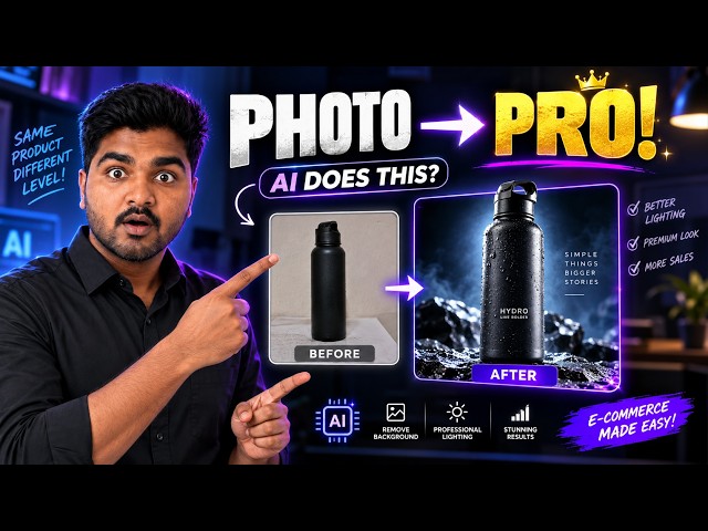 Turn Any Product Photo Into a Professional Ad With AI 🔥 | Nightjar AI Tutorial