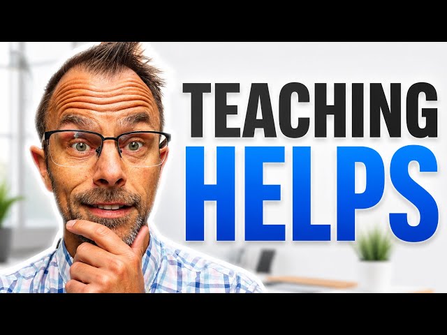 Teaching Makes Your Research Better