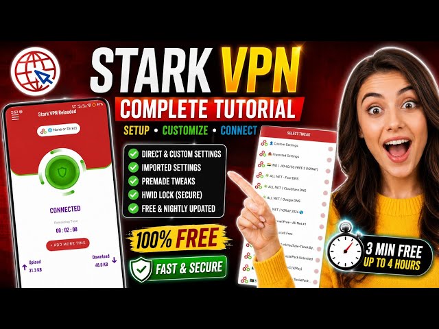 Stark VPN Reloaded — Full Setup Guide (Custom Settings, Tweaks & HWID Lock)