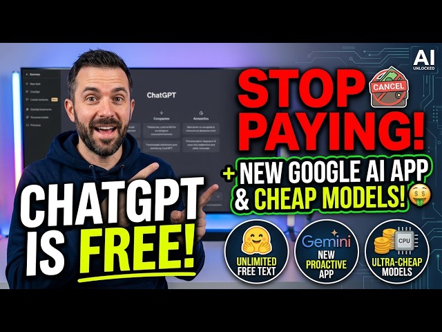 ChatGPT Free Tier Just Got a HUGE Upgrade (New Models Released)