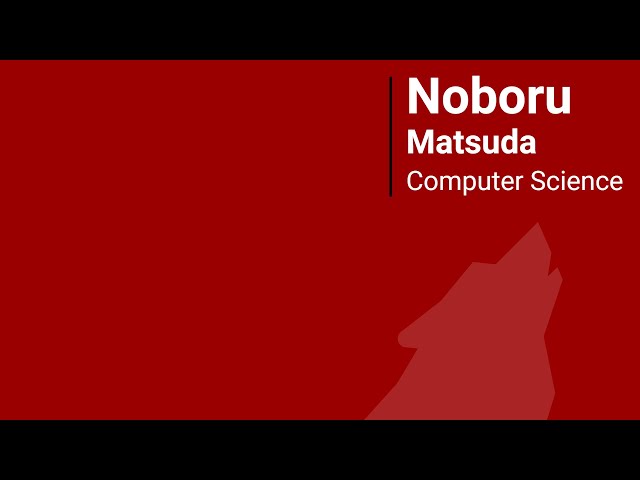 Dr Noboru Matsudo on AI in Computer Science and Education