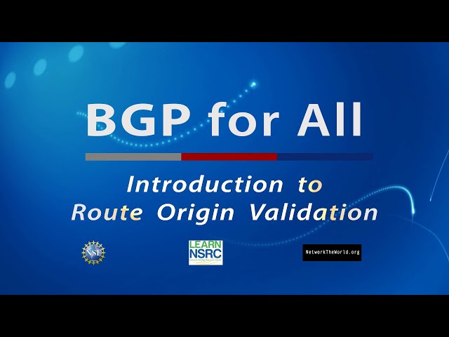 Introduction to Route Origin Validation