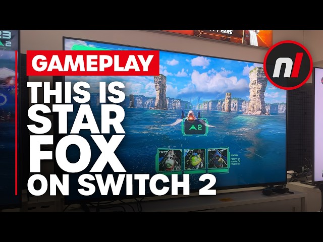 NEW Star Fox Switch 2 Gameplay
