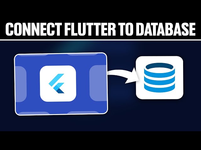 How to Connect Flutter to Database 2025! (Full Tutorial)