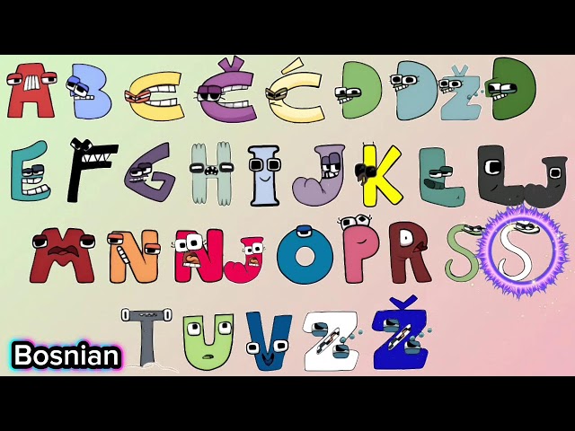 Alphabet lore song different language