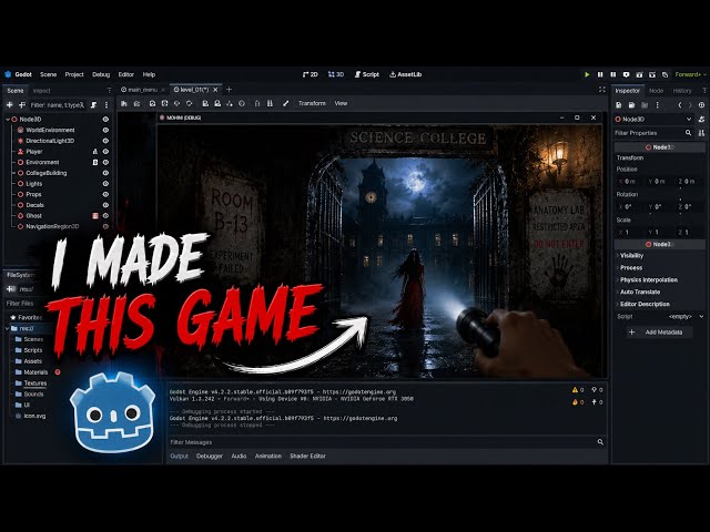 I Created My First Indan Horror Game|| #ep1 