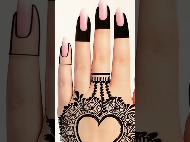 Rakshabandhan Special_ Simple mehndi design for back hand | Easy mehndi design | New mehndi design