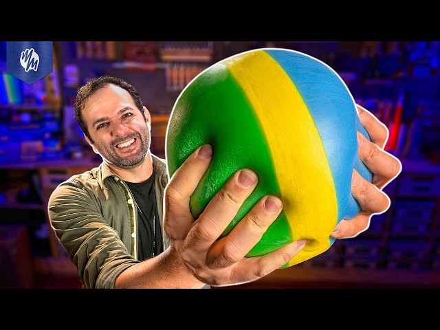 WE MADE the PERFECT 9lb SQUISHY BALL!