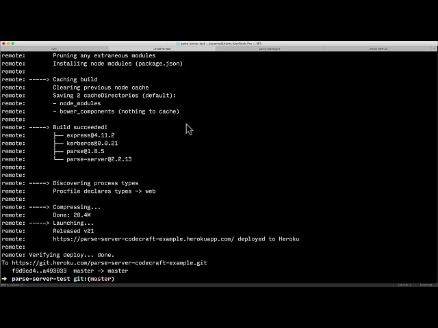 EP40 - Parse Server: Validating objects with triggers