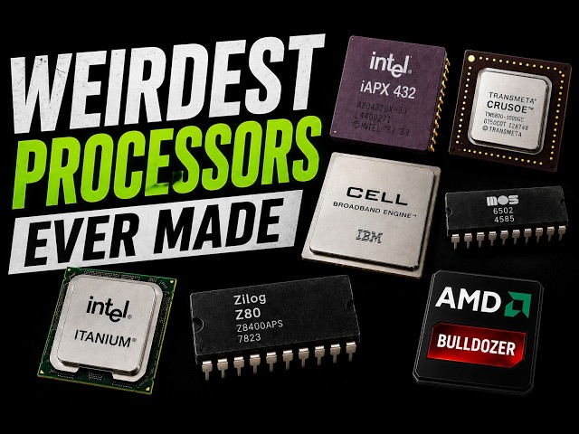 Weirdest Processors Ever Made Explained in 11 Minutes