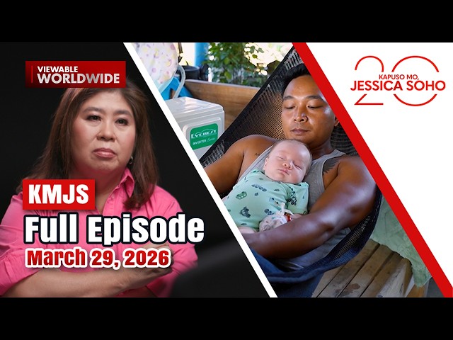 KMJS March 29, 2026 Full Episode | Kapuso Mo, Jessica Soho