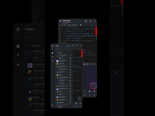 Acode #opensource #code #vscode #android #apps