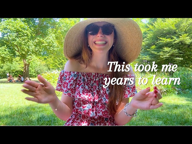 Lessons from Life in Paris & Being in My 20's