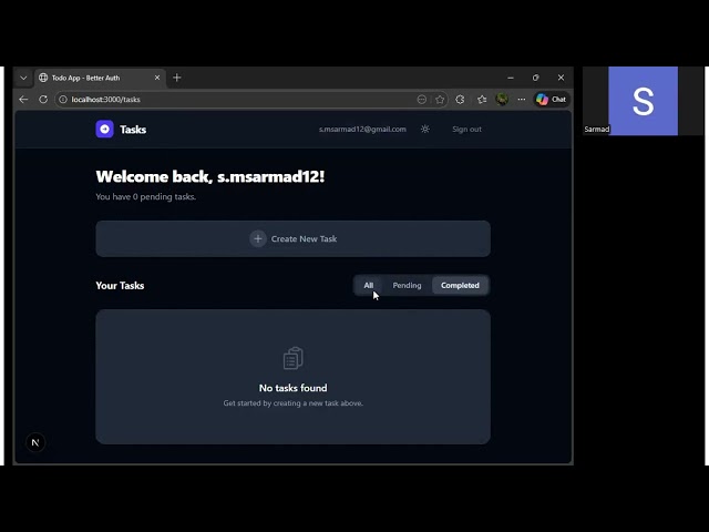 Full Stack To-do App