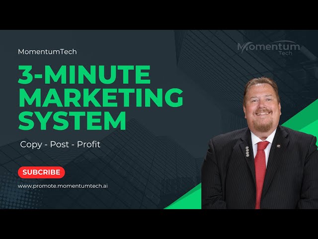How to Use the MomentumTech Marketing Engine | Step-by-Step Training for Consultants & Affiliates