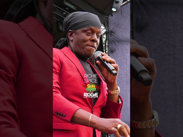 Richie Spice – Black Like a Tar LIVE 🔥 | Sun Splash Reggae Festival. #reggae #reggaemusic