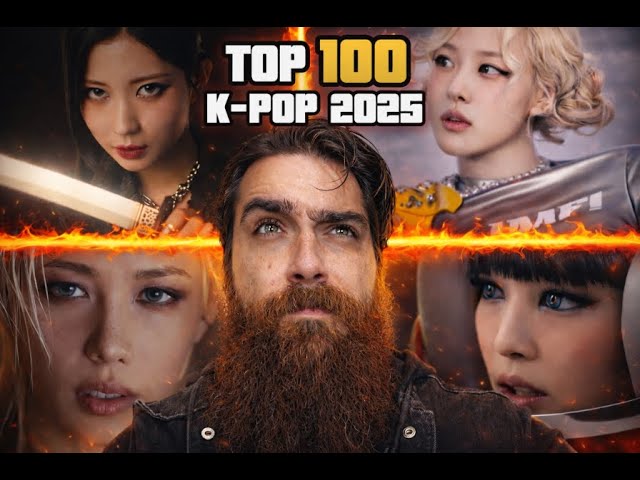 Metal Fan Reacts to the TOP 100 K-Pop Songs of 2025: The Greatest Countdown!