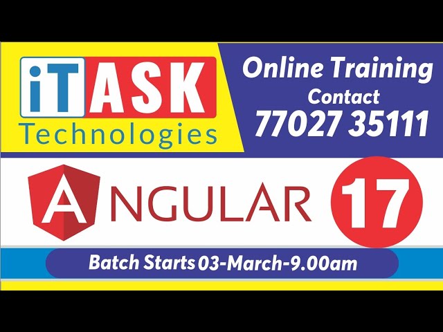 Master Angular 16 in NO TIME! by Mr.Narendrababu Batch3 Session 2 (Introduction)