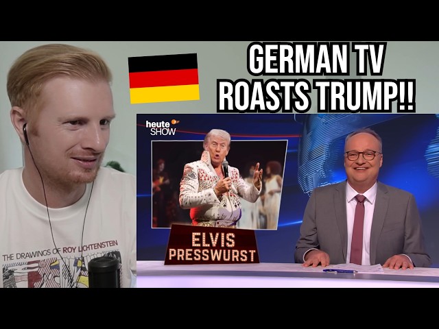 Reaction To Heute Show ROASTS Donald Trump (Trump's Poll Slump)