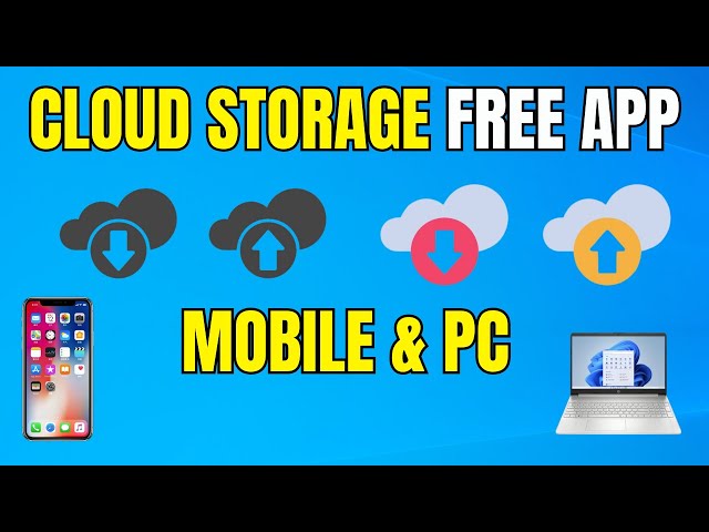 Best Free Cloud Storage For PC and App for Mobile Android Iphone App Store || EMK Tech Zone