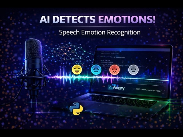 Speech Emotion Recognition in Python | Build an AI Emotion Detection System | PenContentDigital