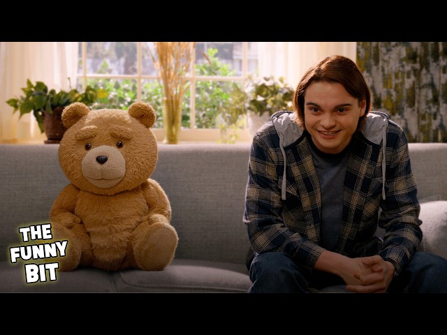 Ted and John attempt to rent a Movie | ted | The Funny Bit