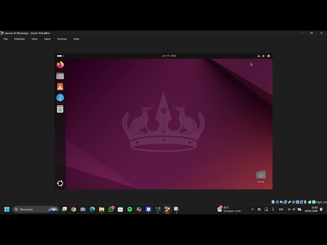 Tutorial penginstalan Ubuntu