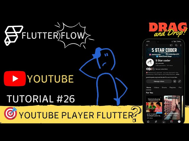 YouTube player | youtube player in flutter | How to Play YouTube Videos in FlutterApp #yoitubevideo