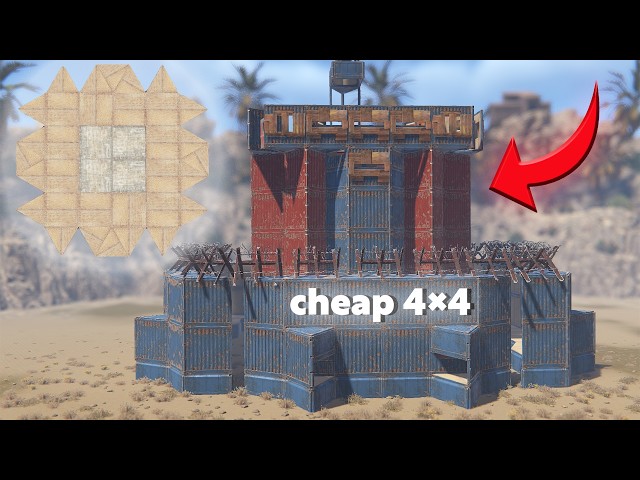 17,000-hour Rust player's favorite 4x4 design - etone 4x4 (solo to midsize group)