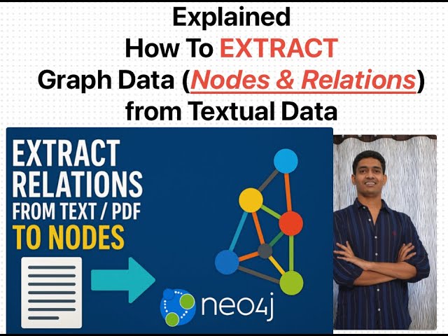 Extract Nodes & Relationships from Text/PDF and Visualize with Neo4j using Python