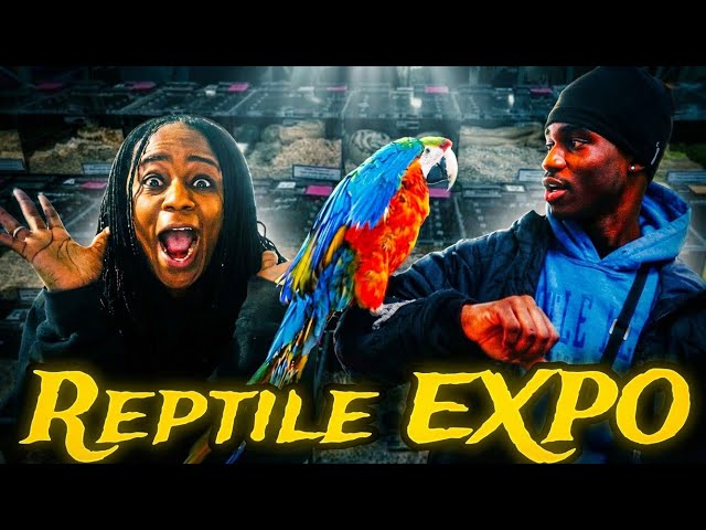I Took My Mom to a Reptile Expo… She Was NOT Ready