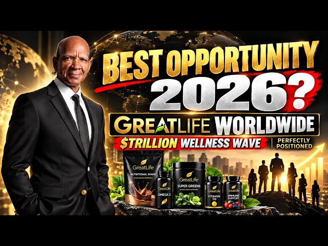 wellness industry 2026, trillion dollar wellness industry, GreatLife Worldwide, GreatLife Worldwide