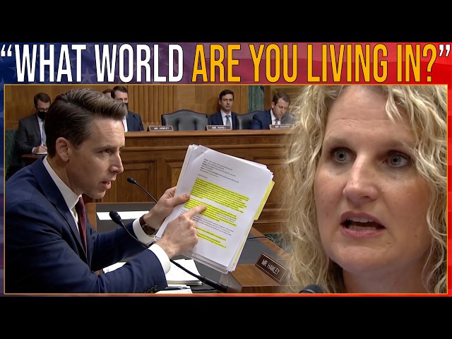 Josh Hawley Shows Lab Leak Emails… Then She Denies The Cover-Up