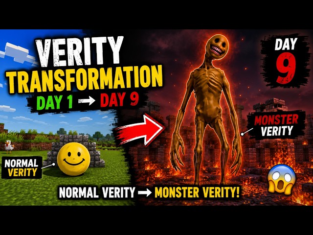 How Does Verity Turn Into a Monster? 😱 | Minecraft Bedrock Addon