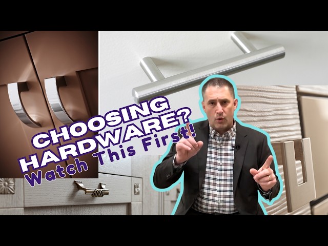BEFORE You Choose Cabinet Hardware… WATCH THIS! [Designer Advice]