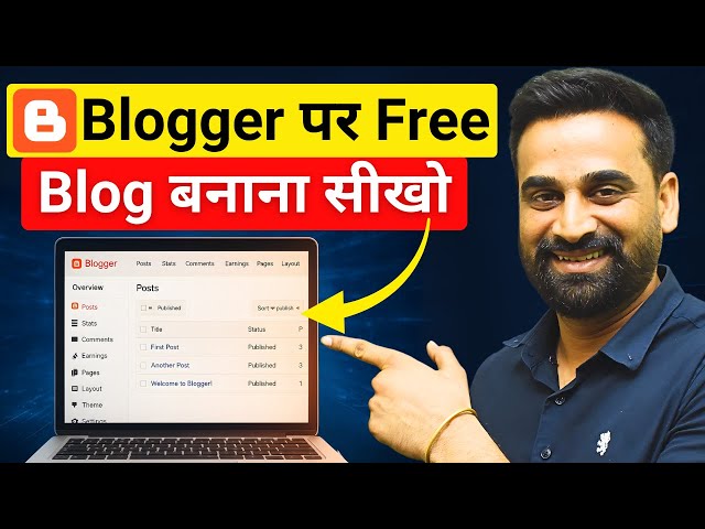 How to Make a Free Blog On Blogger || Full Tutorial