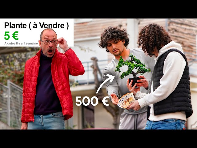 Acheter puis REVENDRE un Objet 100x Plus Cher devant le Vendeur - AKHMETOV