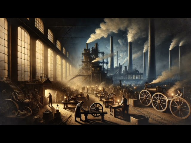 Four stages of technological development of mankind