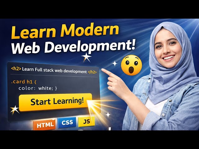 Learn Full Stack Web Development | HTML CSS JavaScript Demo | Beginner Friendly #WebDevelopment#html