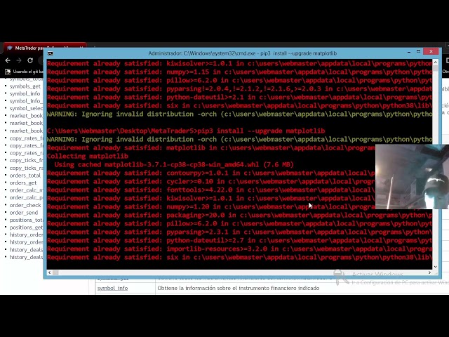 PYTHON PARA METATRADER 5 primeros pasos NUEVO CURSO APRENDE A CREAR BOTS DE INVERSIÓN FOREX