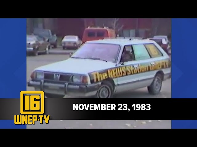 Newswatch 16 for November 23, 1983 | From the WNEP Archives