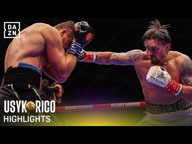 Oleksandr Usyk vs. Rico Verhoeven | Official Fight Highlights